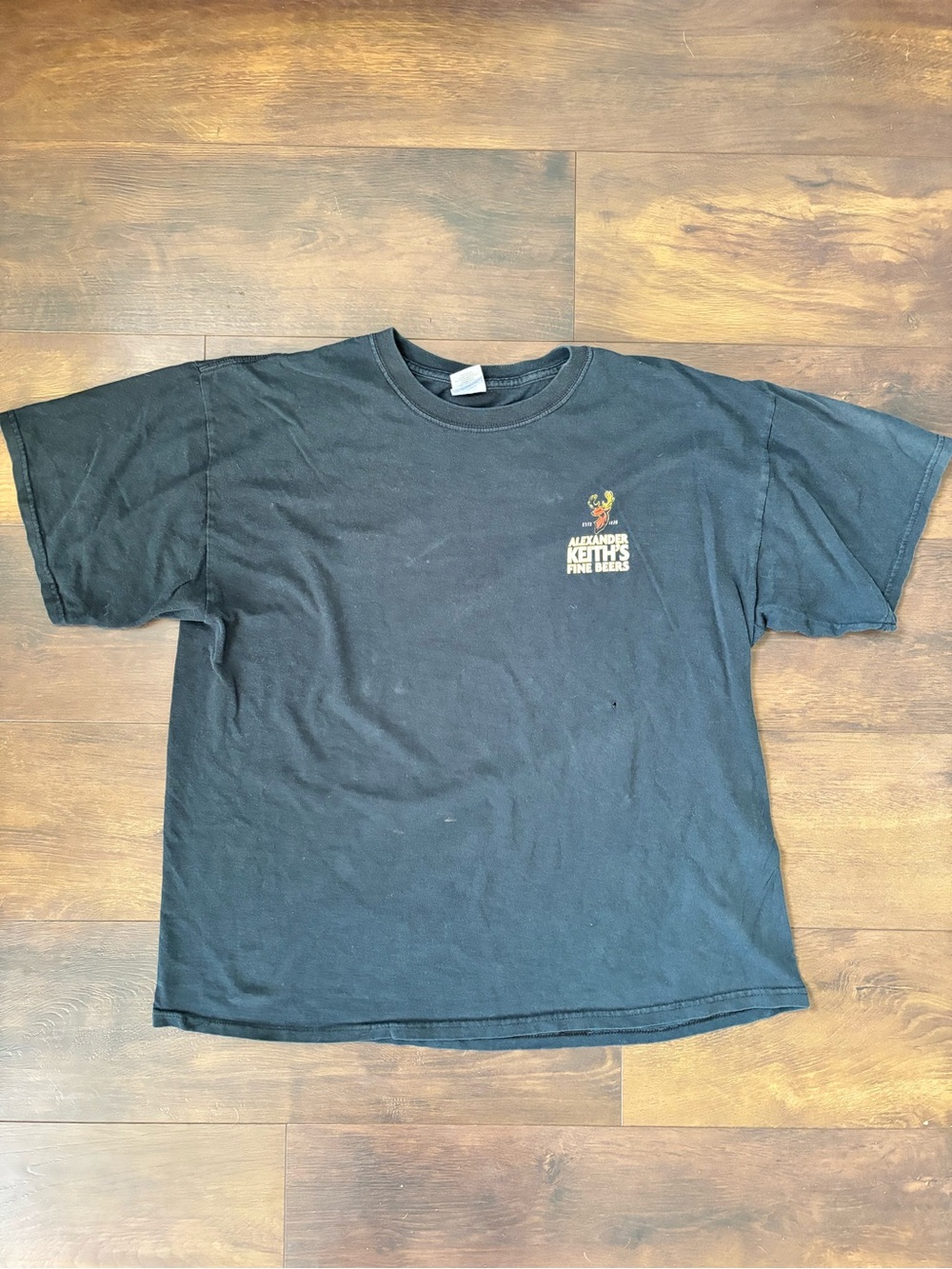 Alexander Keith’s Fine Beers Black Graphic Tee Men’s XL